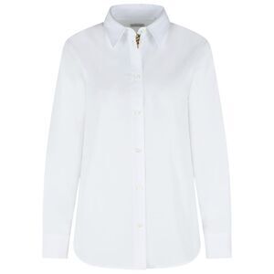 Burberry Formal 'Ellora' Cotton Poplin Shirt With Regular Fit Women